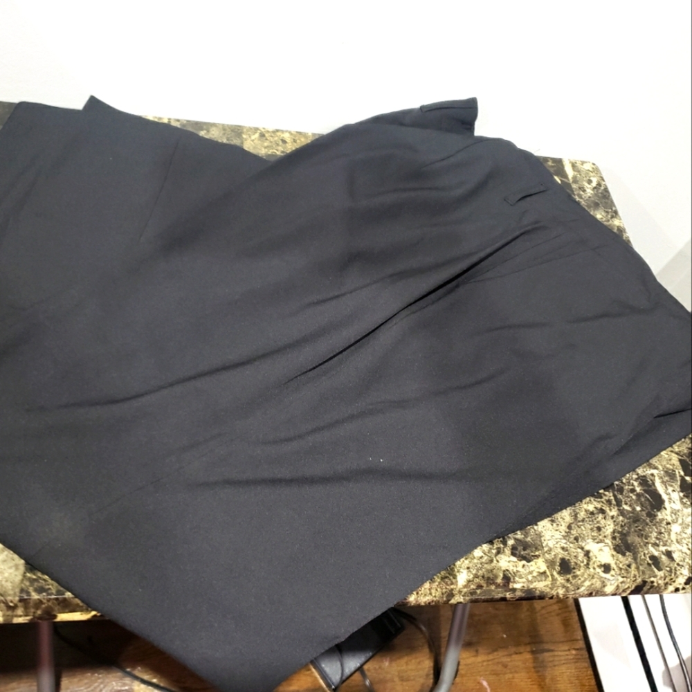 MIDNIGHT VELVET WOMEN'S 3X BLACK VEST PANT SUIT - Picture 5 of 7